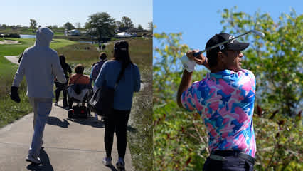 Rafael Campos’ family watches TOUR card pursuit at Korn Ferry Tour Championship