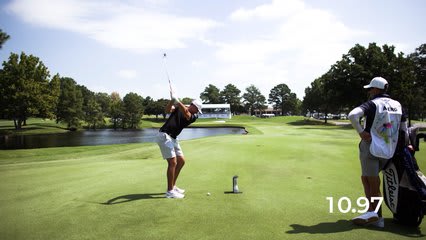 Ludvig Åberg explains his speedy pace of play
