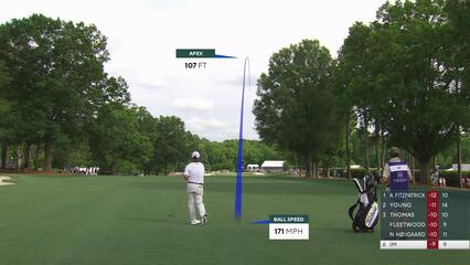 Sungjae Im sinks 45-foot eagle putt on No. 10 at Truist Championship
