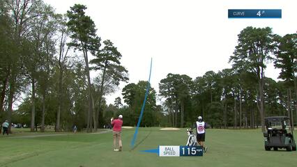Thomas Bjørn makes birdie on No. 13 at SAS Championship