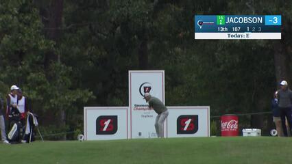 Freddie Jacobson makes birdie on No. 13 at Simmons Bank Championship