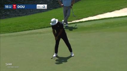 Zecheng Dou reaches in two and birdies at Wyndham