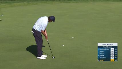 J.J. Henry makes birdie on No. 16 at DICK'S Open