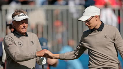 Bernhard and Jason Langer's Round 2 highlights from PNC Championship