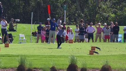 Will McGee uses nice tee shot to set up birdie at PNC Championship pro-am