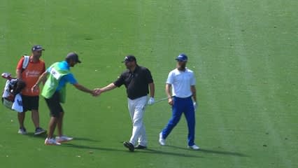 Jason Gore's eagle hole out at Valspar