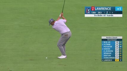 Thriston Lawrence makes birdie on No. 13 at Rocket Classic