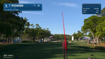 Seamus Power hits it pin-high to set up birdie at Valspar