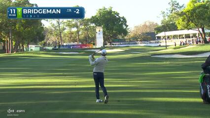 Jacob Bridgeman hits 136-yard approach to 3 feet, sets up birdie on No. 11 at Valspar