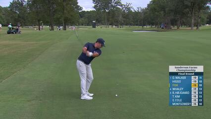 Steven Fisk joins top of the leaderboard with birdie at Sanderson Farms
