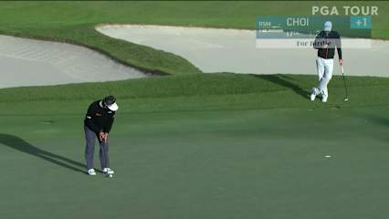 K.J. Choi rolls in birdie putt at The RSM Classic