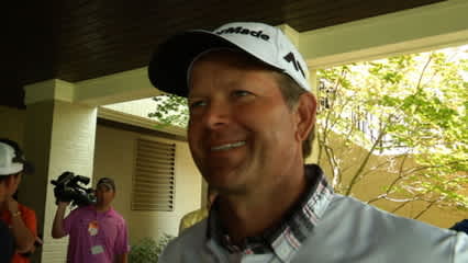 Retief Goosen interview after Round 1 of FedEx St. Jude