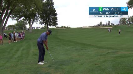 Bo Van Pelt makes birdie putt on No. 7 at Sanford International