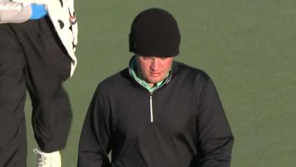 Garrett Barber birdies No. 17 at The RSM Classic