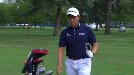 Dylan Wu sticks approach to yield birdie at Albertsons Boise Open