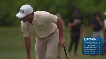 Thompson/Eckroat makes birdie on No. 11 at Zurich Classic