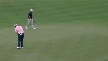 Robert MacIntyre sinks 17-foot birdie putt on No. 5 at Hero World Challenge