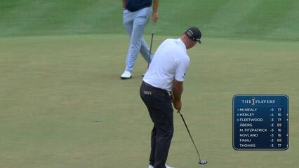 Sepp Straka sinks 15-foot birdie putt on No. 1 at THE PLAYERS