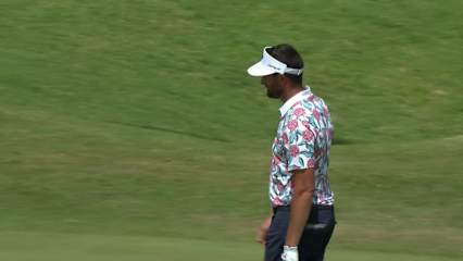 Chase Seiffert chips in for birdie at Puerto Rico