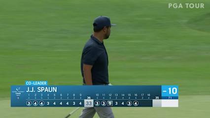 J.J. Spaun makes birdie on No. 16 at Boise Open