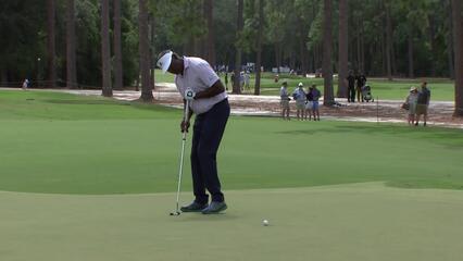Vijay Singh makes birdie on No. 12 at Constellation FURYK & FRIENDS