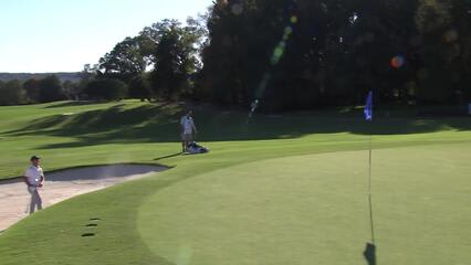 Mike Weir makes birdie on No. 9 at Dominion Energy Charity Classic
