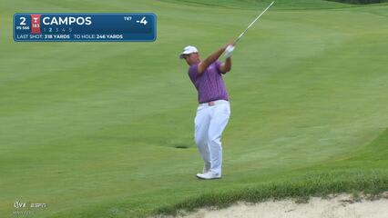 Rafael Campos reaches par-5 No. 2 in two, makes birdie at John Deere