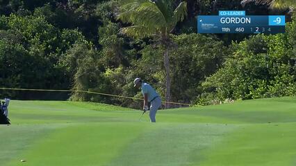 Will Gordon makes birdie on No. 11 at Great Abaco Classic