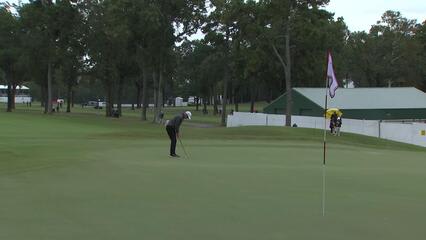 Richard Green makes eagle putt on No. 10 at Simmons Bank Championship