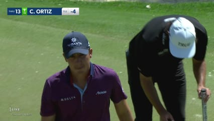 Carlos Ortiz hits solid tee shot and birdies at Mexico Open