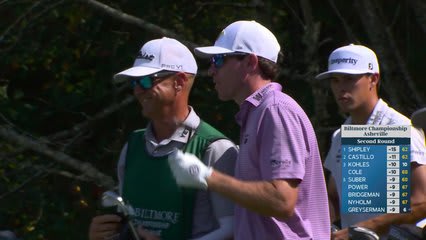 Ben Kohles hits tee shot to 7 feet, sets up birdie on No. 11 at Biltmore Championship