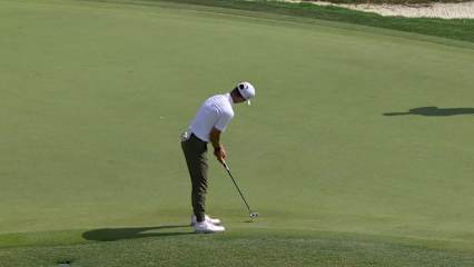 Philip Knowles' on-target tee shot and birdie at Valero
