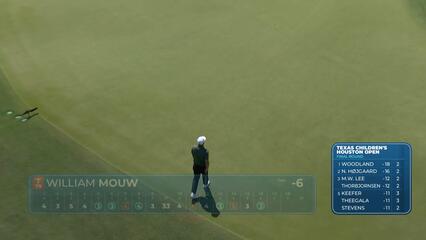 William Mouw holes out 43-yard eagle shot on No. 16 at Texas Children's