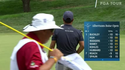 J.J. Spaun makes birdie on No. 15 at Boise Open