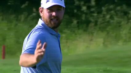 Zack Sucher sinks 32-foot birdie on No. 1 at 3M Open
