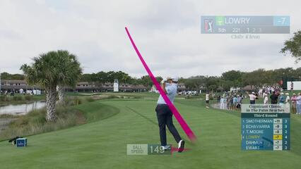 Shane Lowry drives 223 yards to 6 feet, sets up birdie on No. 5 at Cognizant Classic