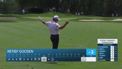 Retief Goosen makes Eagle on No. 11 at Kaulig Companies Championship