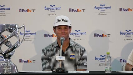 Michael Brennan’s news conference after winning Baycurrent