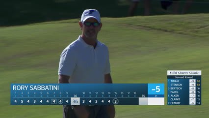 Rory Sabbatini makes eagle on No. 15 at Stifel Charity Classic