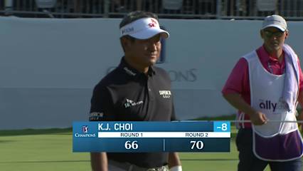 K.J. Choi makes birdie on No. 18 at Ally Challenge