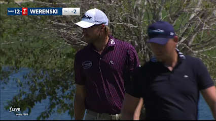 Richy Werenski holes 21-footer for birdie at Mexico Open