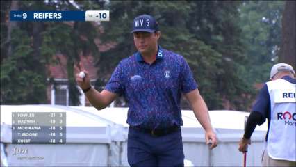 Kyle Reifers makes birdie at Rocket Mortgage