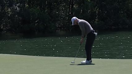 Anders Albertson cards birdie at Club Car Championship