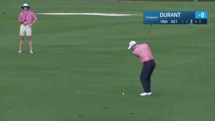 Joe Durant spins approach to set up birdie at Insperity Invitational