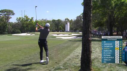 Jordan Spieth hits 108-yard approach to 3 feet, sets up birdie on No. 7 at Valspar