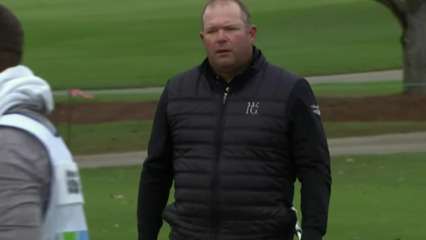 Jason Gore uses nice approach to set up birdie at The RSM Classic