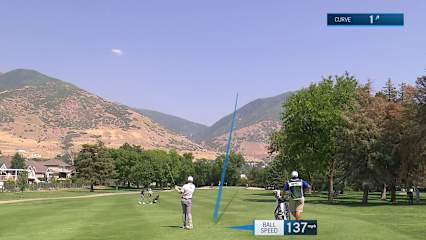 Brian Campbell makes birdie on No. 15 at Utah Championship