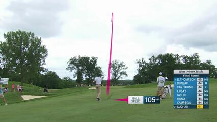 Matt Kuchar makes birdie on No. 1 at John Deere