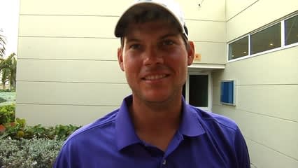 Adam Schenk interview after Round 1 of Servientrega Championship