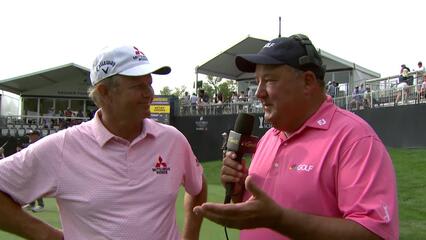 Retief Goosen’s interview after winning the Sanford International